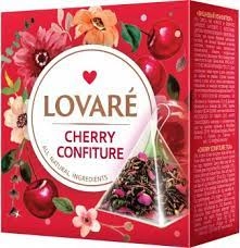 Чай Lovare Cherry Confiture в пірамідках 15 по 2 г 10580