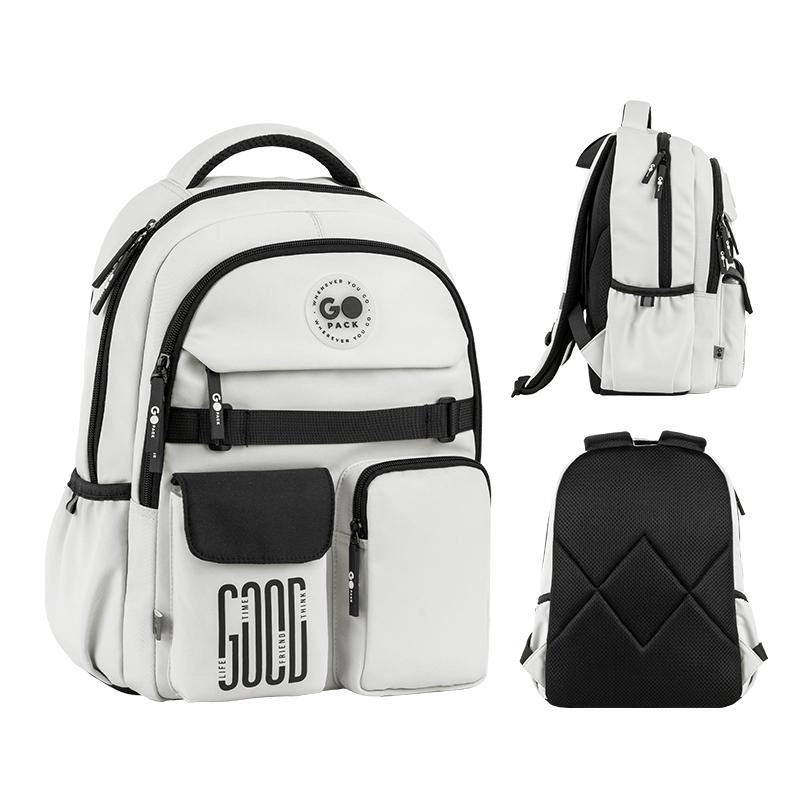 Рюкзак GoPack Education 183 світло-сірий GO26-183M-2
