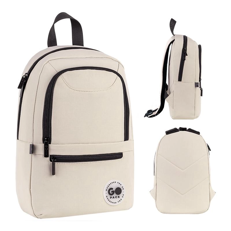 Рюкзак GoPack Education Teens 119S бежевий GO26-119S-3