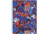 Блокнот Pattern 28 А5, пластикова обкл., спіраль, 80 арк., клітинка O20832-28