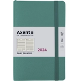Щоденник датований 2024 Axent Partner Soft Skin 145х210 сіро-лазурний 8810-24-48-A