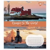 Зошит 48 аркушів клітинка YES Escape to the world 766717