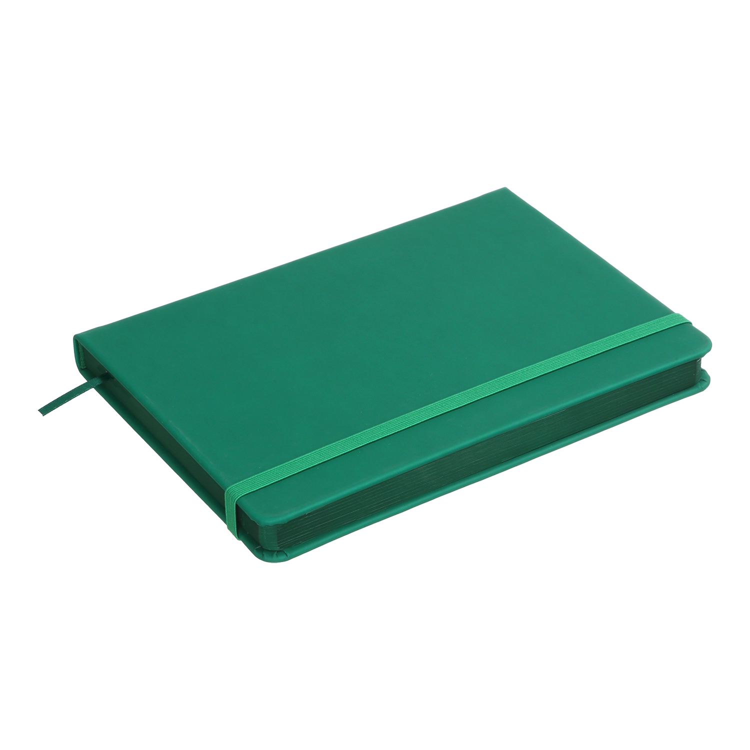Щоденник недатований TOUCH ME L2U A5 зелений, штучна шкіра BM.2028-04