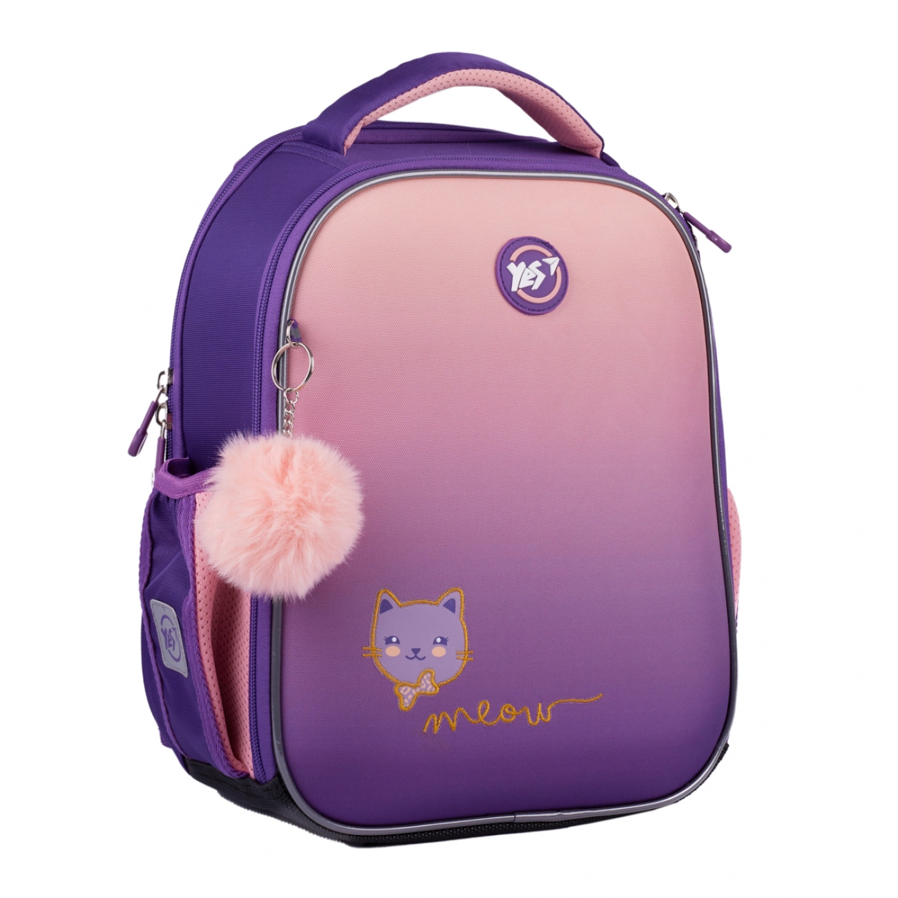 Рюкзак ортопедичний каркасний YES H-100 Happy Kitty 559839