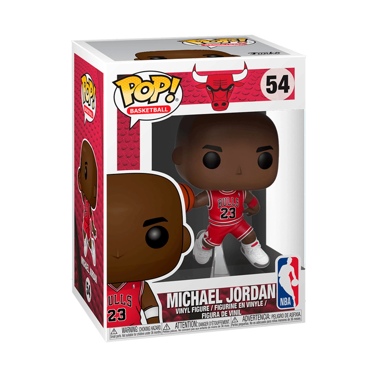 Фігурка Ігрова FUNKO POP! серії NBA: Bulls­- МАЙКЛ ДЖОРДАН 36890