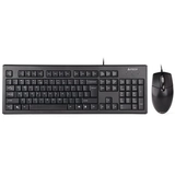 Комплект клавіатура та миша A4Tech KR-8372 USB Black