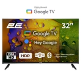 Телевізор 32 2E LED FHD 60Hz Smart Google TV Black