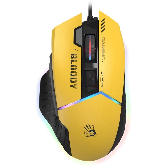 Миша дротова A4Tech Bloody W95 Max RGB Activated USB Sports Lime (Bloody W95 Max Sports Lime)
