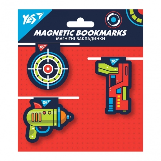 Закладки магнітні YES Blaster 3шт. 707729