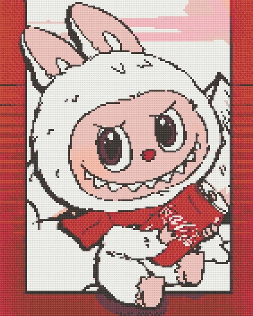 Алмазна мозаїка Лабубу 40х50 см — фото 2