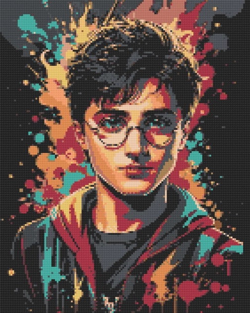 Алмазна мозаїка Герої кіно Гаррі Потер 40х50 см — фото 2