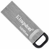 USB флеш накопичувач 128GB Kingston DT Kyson USB 3.2 Silver/white