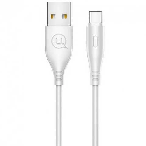 Кабель Usams US-SJ267 U18 Round Type-c Cable 1m White