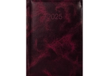 Щоденник датований А5 2025 Economix Prime бордо E21816-18