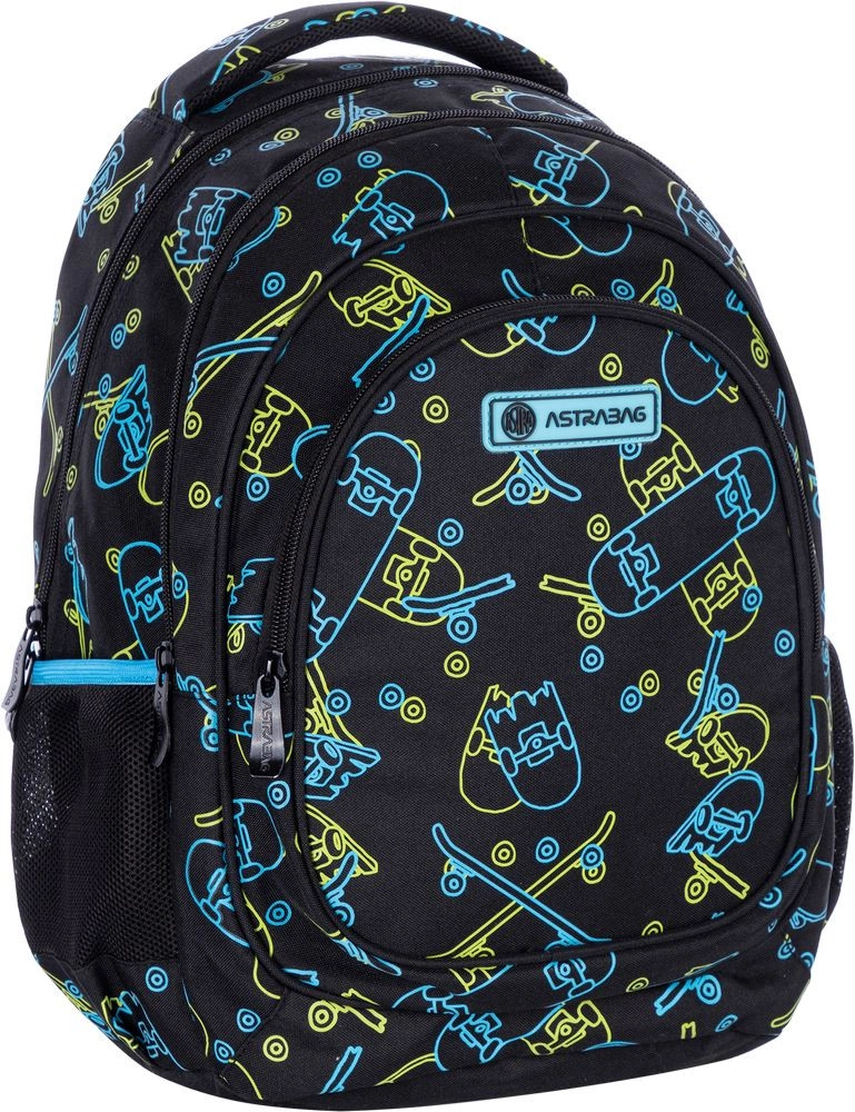 Рюкзак Astrabag AB330 Skate з неоновим ефектом Школярик 502022006