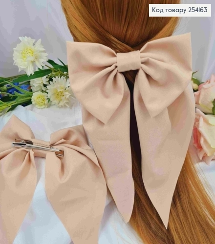 Заколка Soff Бант Бежевого Стрейч Котон 14,5х21см 254163
