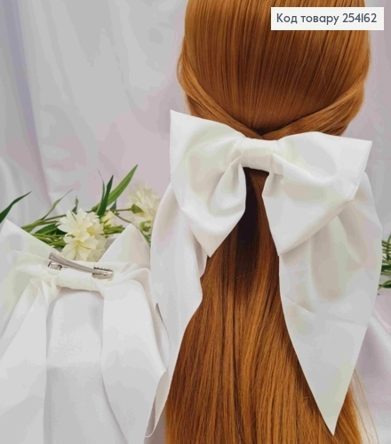 Заколка Soff Бант Білого Стрейч Котон 14,5х21см 254162