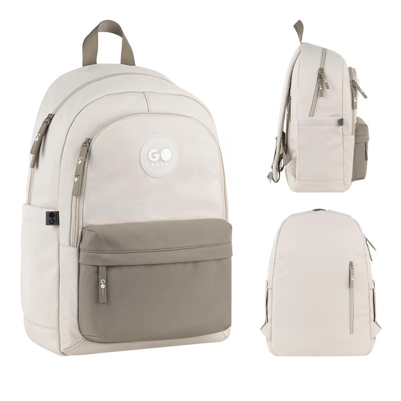 Рюкзак GoPack Education Teens 141L бежевий, коричневий GO26-141L-1