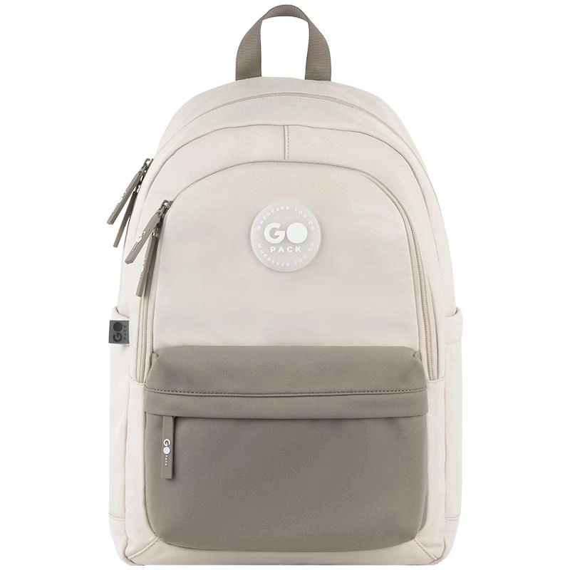 Рюкзак GoPack Education Teens 141L бежевий, коричневий GO26-141L-1