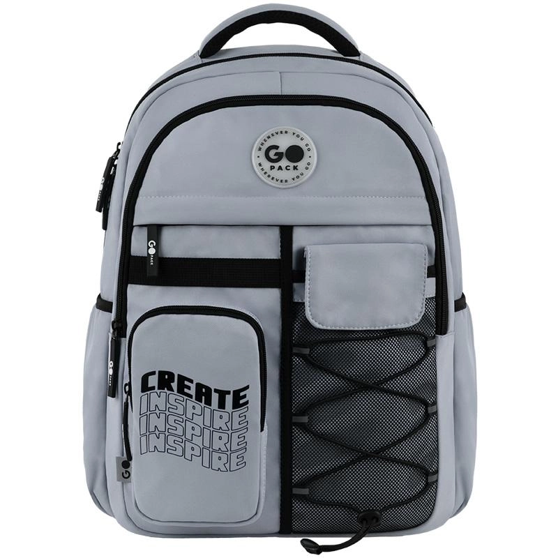 Рюкзак GoPack Education Teens 184 сірий GO26-184L-2 GO26-184L-2 Рюкзак GoPack Education Teens 184 сірий GO26-184L-2 GO26-184L-2