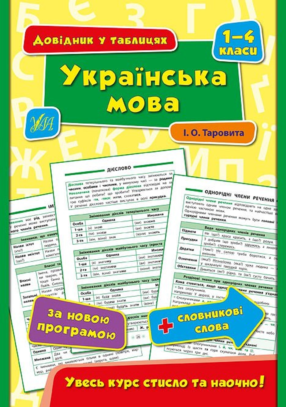 Довідник у таблицях. Українська мова. 1–4 класи — фото 2