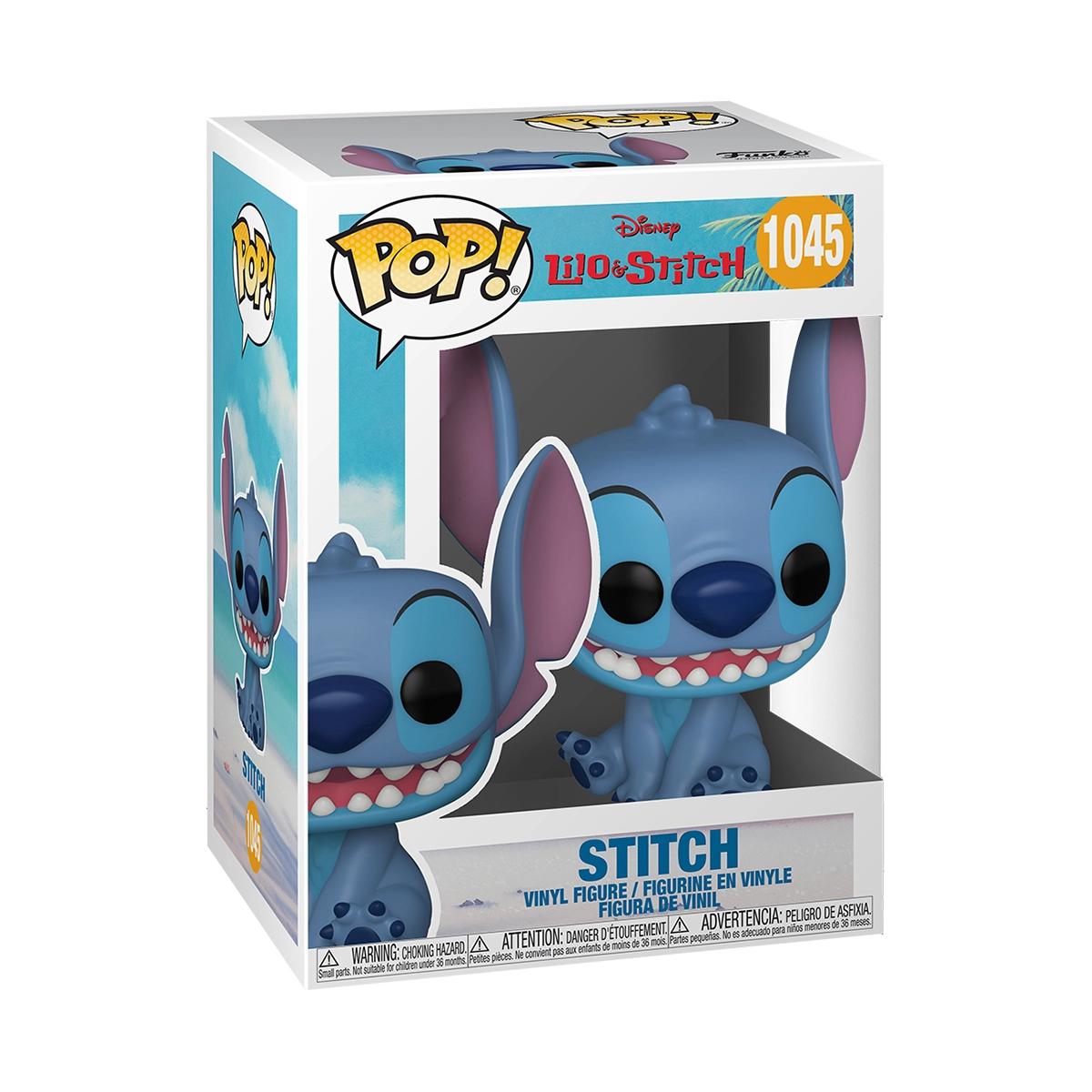 Фігурка Ігрова FUNKO POP! серії Ліло та Стіч- СТІЧЩО ПОСМІХАЄТЬСЯ 55617