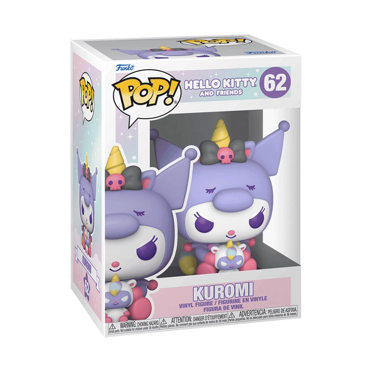 Фігурка Ігрова FUNKO POP! cеріїSanrio: Hello Kitty- КУРОМІВЕЧІРКА ЄДИНОРОГІВ 65750