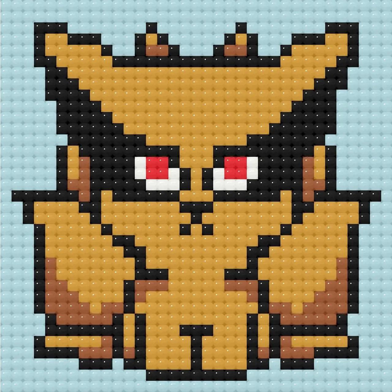 Алмазна мозаїка Наруто Курама 10х10 см — фото 2