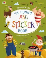 Книга English for kids/My Funny ABC Sticker Book Видаництво Ранок АРТ20904У