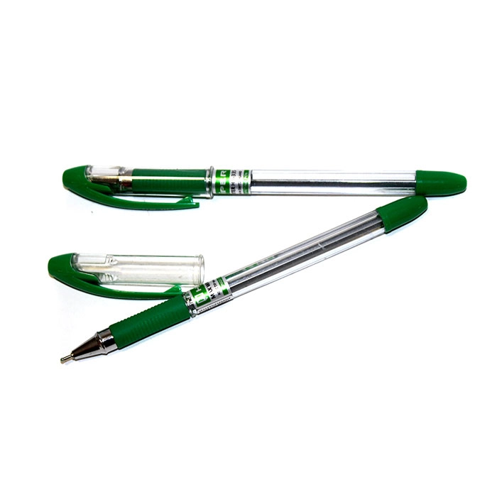 Ручка масляна Maxriter -335(338) (727) зелена
