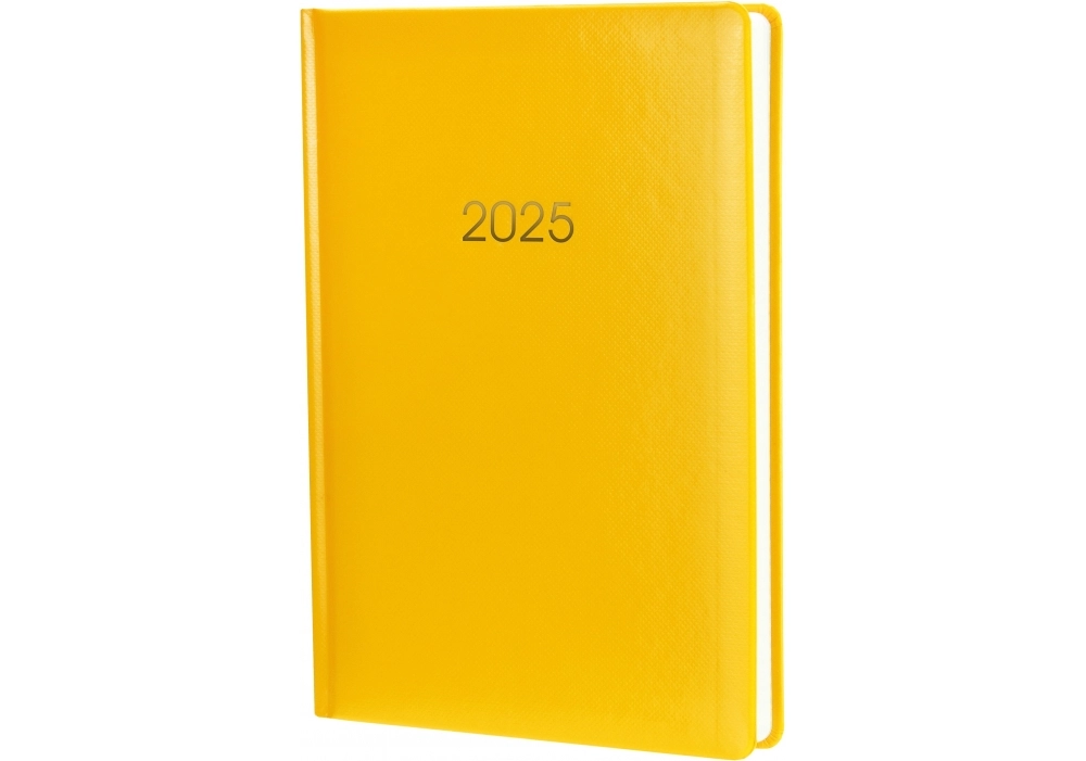 Щоденник датований А5 2025 Economix Spectrum жовтий E21850