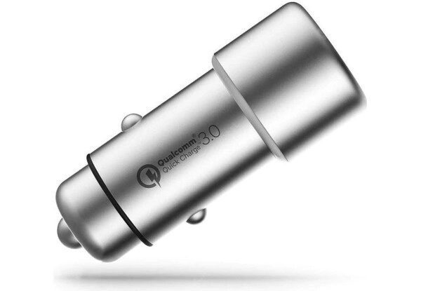 Автомобільний зарядний пристрій Xiaomi ZMI 18W QC3.0 silver