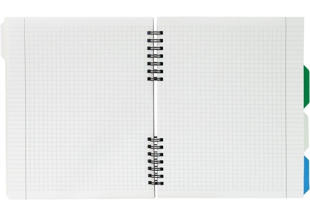 Блокнот Knitting, B5 (170х205), пластикова обкл., спіраль, з розділ., 120 арк., клітинка O20356-12