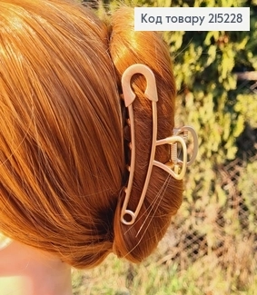 Краб Металевий Soff Булавка 10,5см Золотого 215228