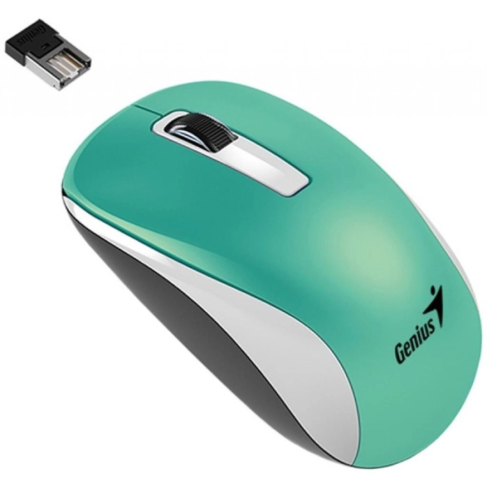 Миша бездротова GENIUS NX-7010 Бірюзовий
