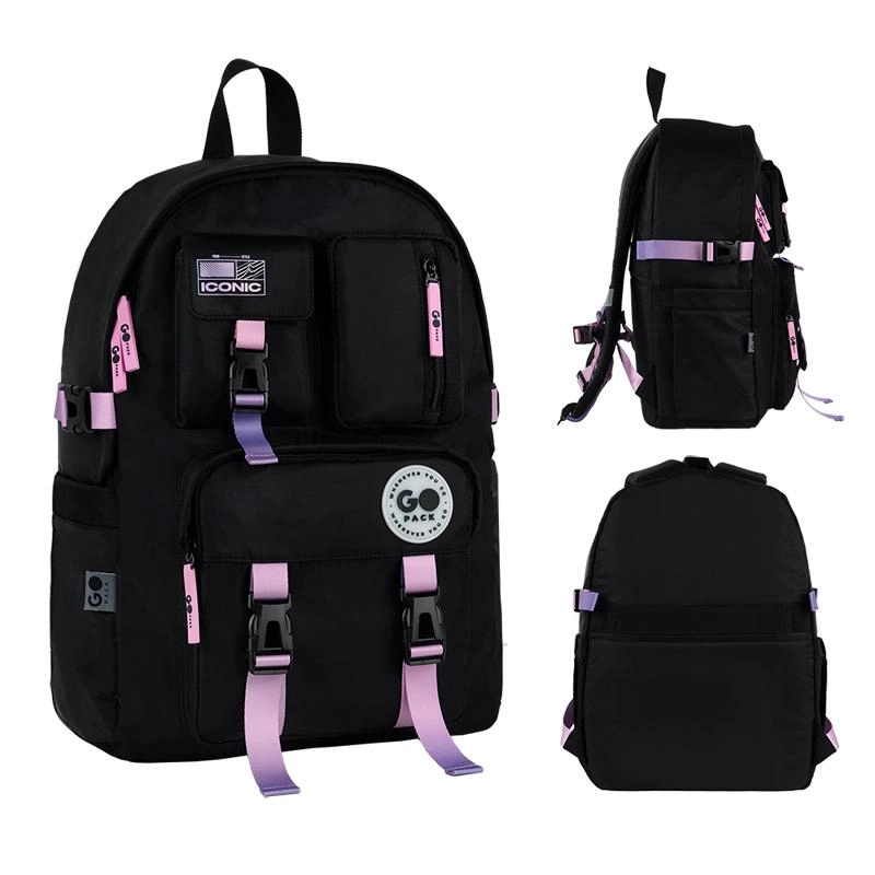 Рюкзак GoPack Education Teens 2500L чорний, градієнт GO26-2500L-2 — Рюкзаки та ранці