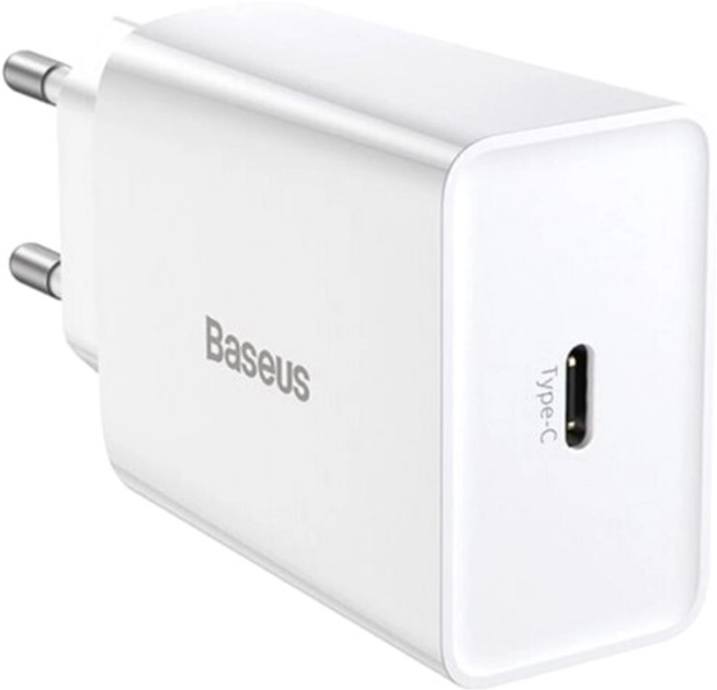 МЗП Baseus Speed Mini PD Charger 20W (1 Type-C) white