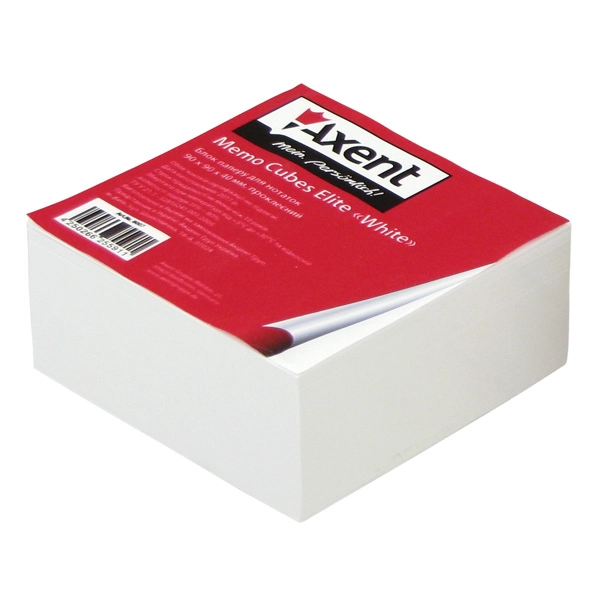 Папір для нотаток Axent Elite White 90х90х40 8006