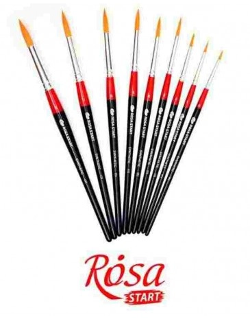 Синтетика кругла, 111, № 3, к.р. пензель ROSA START Синтетика кругла, 111, № 3, к.р. пензель ROSA START