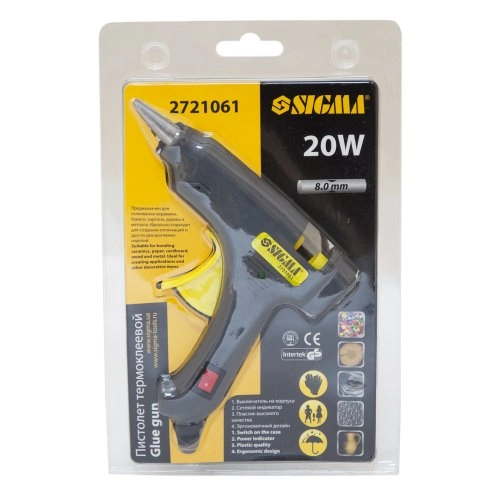 Клейовий пістолет 8 мм 20 Вт 2721061, 2721011