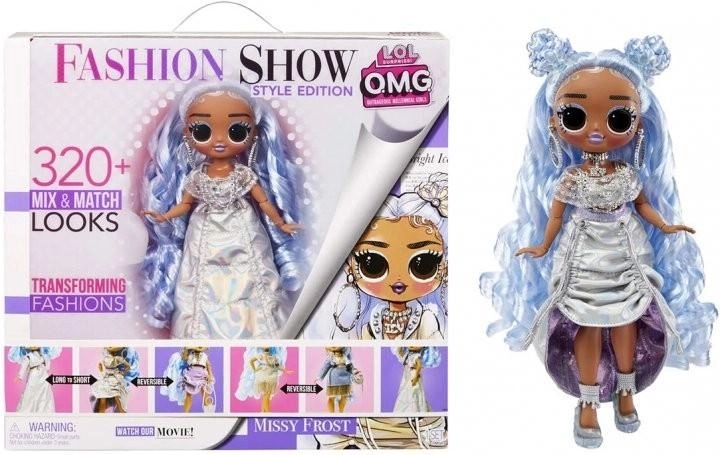 Ігровий набір з лялькою L.O.L. SURPRISE серії O.M.G. Fashion Show СТИЛЬНА МІССІ ФРОСТ 584315