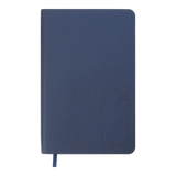 Щоденник датований BUROMAX 2024 STEEL A6 синій BM 2517-02