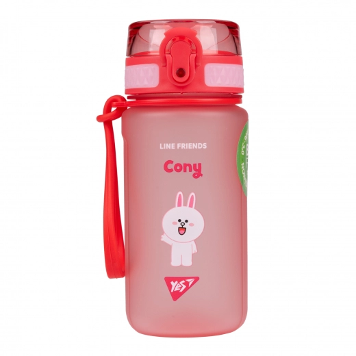 Пляшка для води YES Line friends 500 мл, софт тач 708182