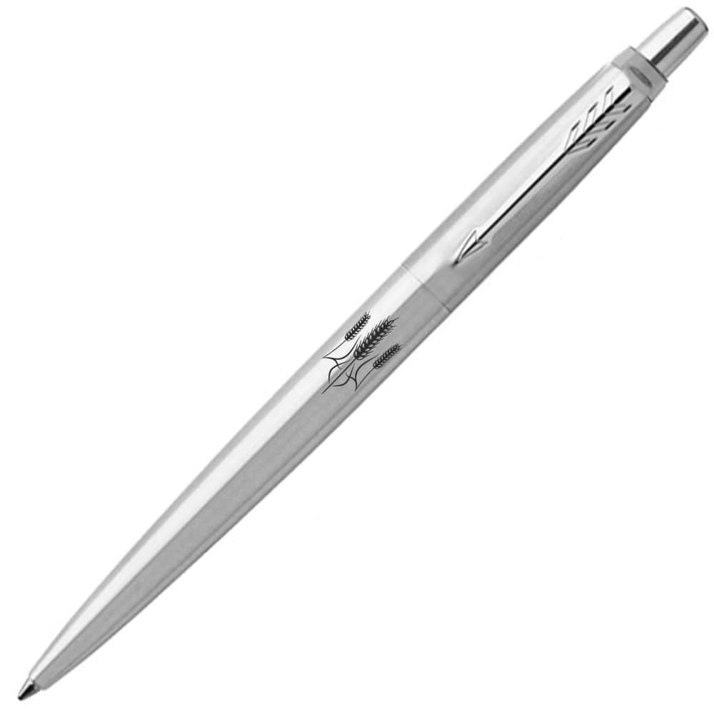 Ручка кулькова Parker Jotter 17 UKRAINE Тризуб із колосків 16132_T059b