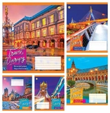 Зошит 18 аркушів клітинка Тверда ТА51205 Travel