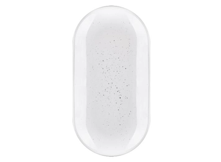 Блюдо овальне Ardesto Bagheria 25х13 см Bright white AR2925WGP