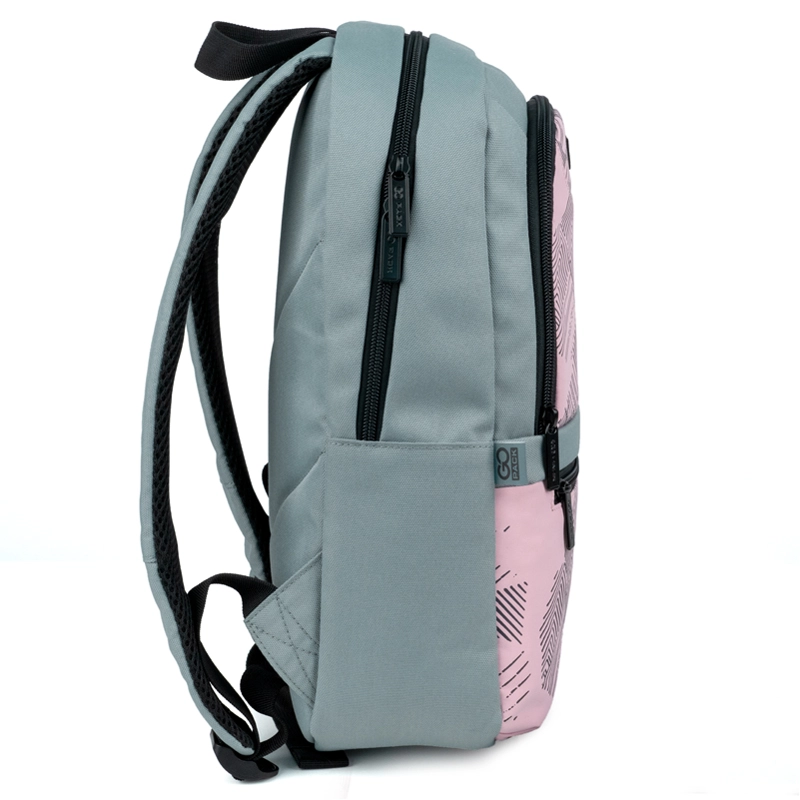 Рюкзак GoPack Education Teens 119S-4 сіро-рожевий GO22-119S-4