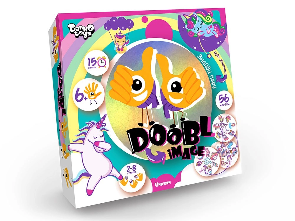 Настільна розважальна гра Doobl Image велика українською