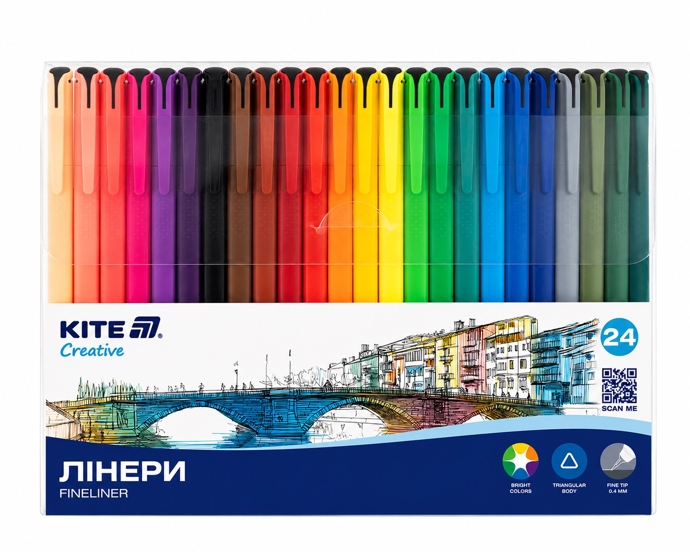Набір лінерів Kite Creative набір 24шт K-1165