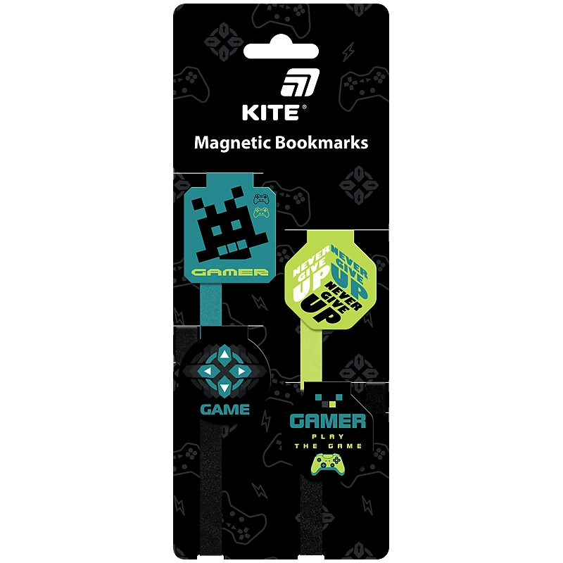 Набір магнітних закладок лясе Kite Next Level  K26-497-3